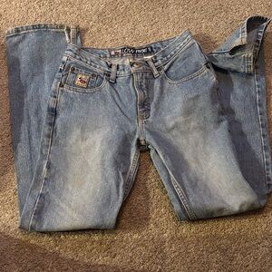 Cruel Girl Denim Blue Straight Leg Jeans